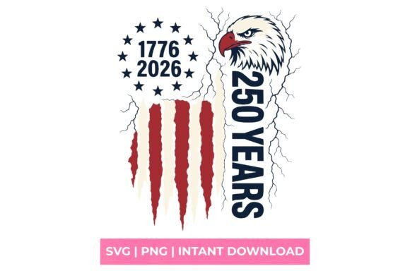 250 Years America Semiquincentennial Eag