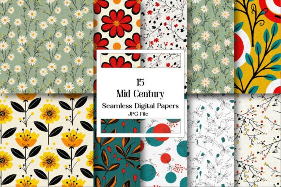 Paper Digital Mid Century: Retro-Inspired Design for Modern Creatives