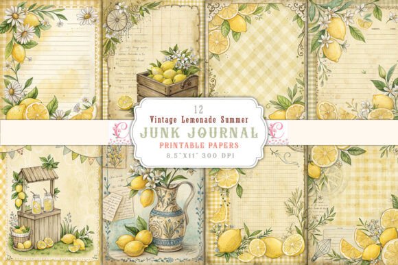 Revitalizing Memory Keeping: The Strategic Value of the Vintage Lemonade Summer Junk Journal