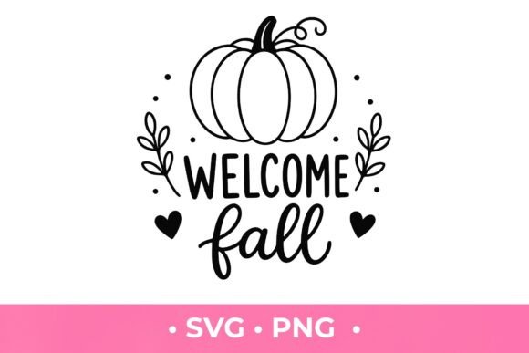 Welcome Fall SVG: Elevate Your Seasonal Design Projects